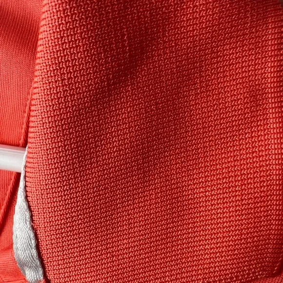 Adidas Woman’s ClimaCool Golf Shirt- pink/orange shade - Picture 7 of 7